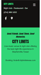 Mobile Screenshot of citylimitstexas.com